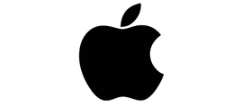 Apple logo.