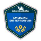 Digital Badge Emerging Entrepreneurs. 