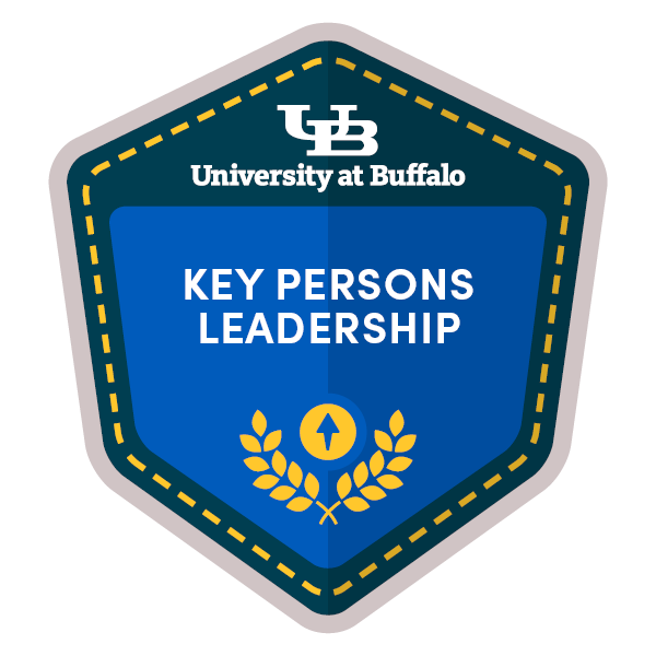 Digital Badge Key Persons Leadership.
