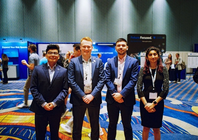 UBAA students at Orlando conference. 