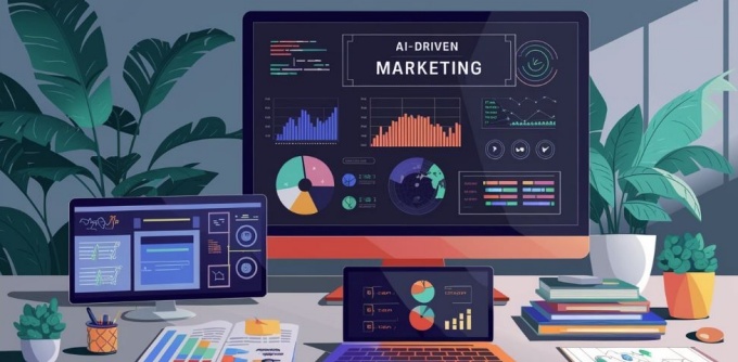 marketing conference header. 