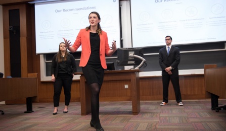 Good example from the Whitman competition. 