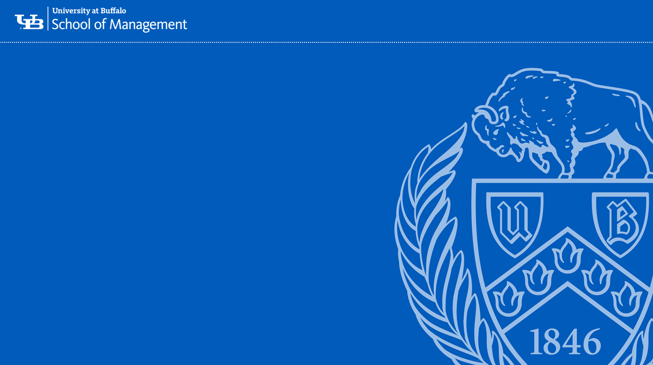 School of Management formal background. 
