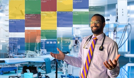 Ryan Young, MD/MBA, Jacobs School of Medicine and Biomedical Sciences/School of Management. Photo Illustration: Douglas Levere. 