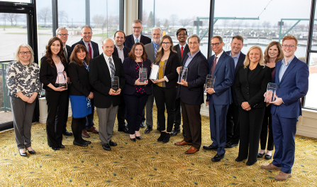 Group photo of 2019 CRC Award Recipients. 