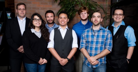 UB's winning team from the Collegiate Pentesting Competition. 